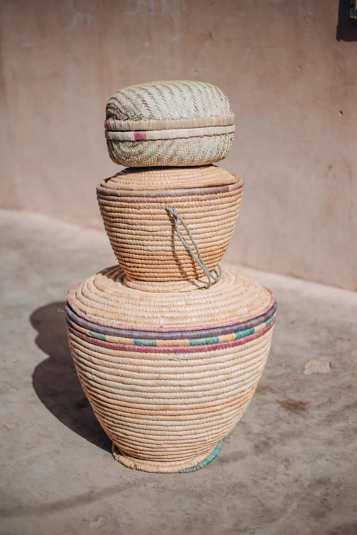 Stackable baskets